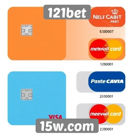 Métodos de pagamento aceitos na 121bet