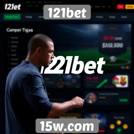 Experiência do usuário no site 121bet